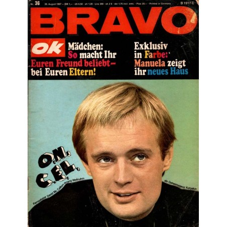 BRAVO OK Nr.36 / 28 August 1967 - David Mc Callum