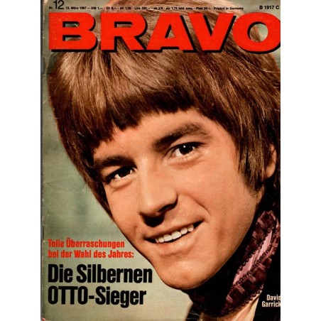 BRAVO Nr.12 / 13 März 1967 - David Garrick