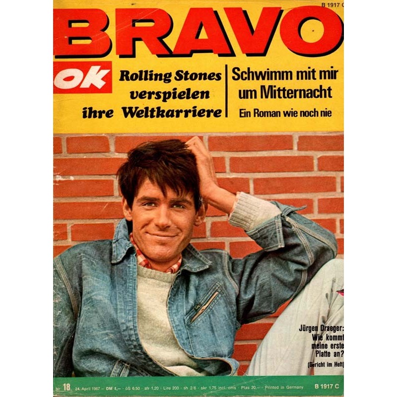 BRAVO OK Nr.18 / 24 April 1967 - Jürgen Draeger