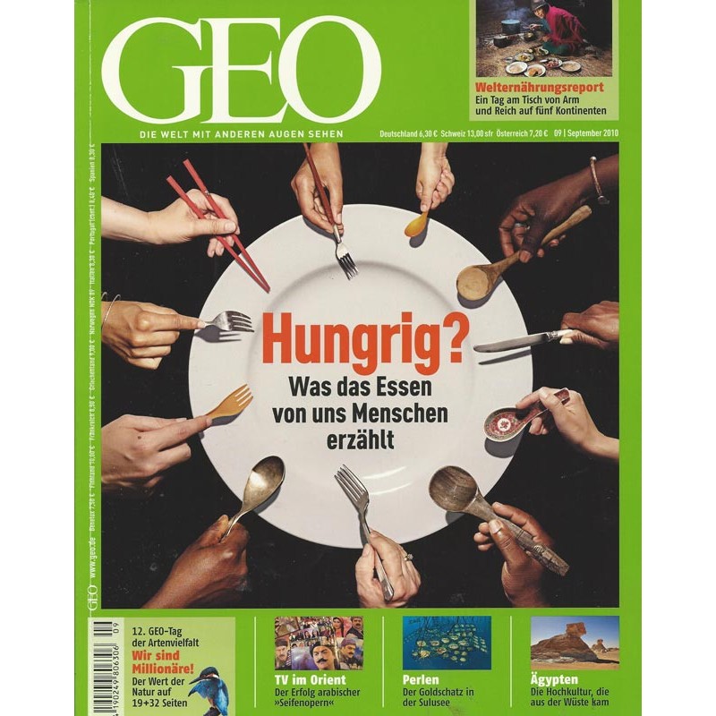 Geo Nr. 9 / September 2010 - Hungrig?
