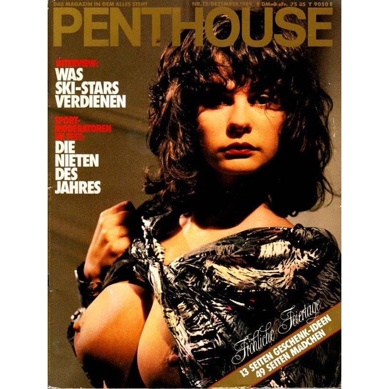 Penthouse Nr.12 / Dezember 1989 - Donna Ewin