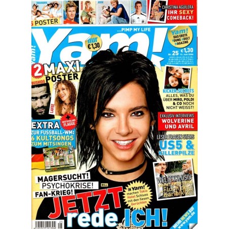 Yam! Nr.25 / 13 Juni 2006 - Bill Kaulitz