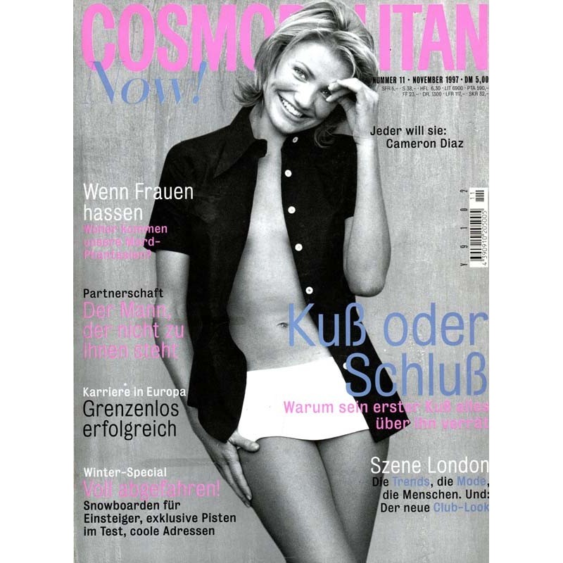 Cosmopolitan 11/November 1997 - Cameron Diaz