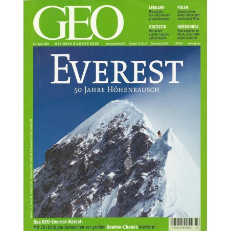 Geo Nr. 4 / April 2003 - Everest