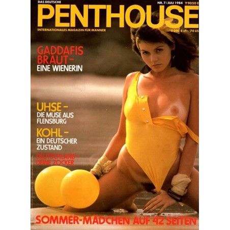 Penthouse Nr.7 / Juli 1984 - Stacy Cole