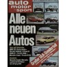 auto motor & sport Heft 19 / 14 September 1977 - Alle neuen Autos