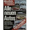 auto motor & sport Heft 19 / 14 September 1977 - Alle neuen Autos