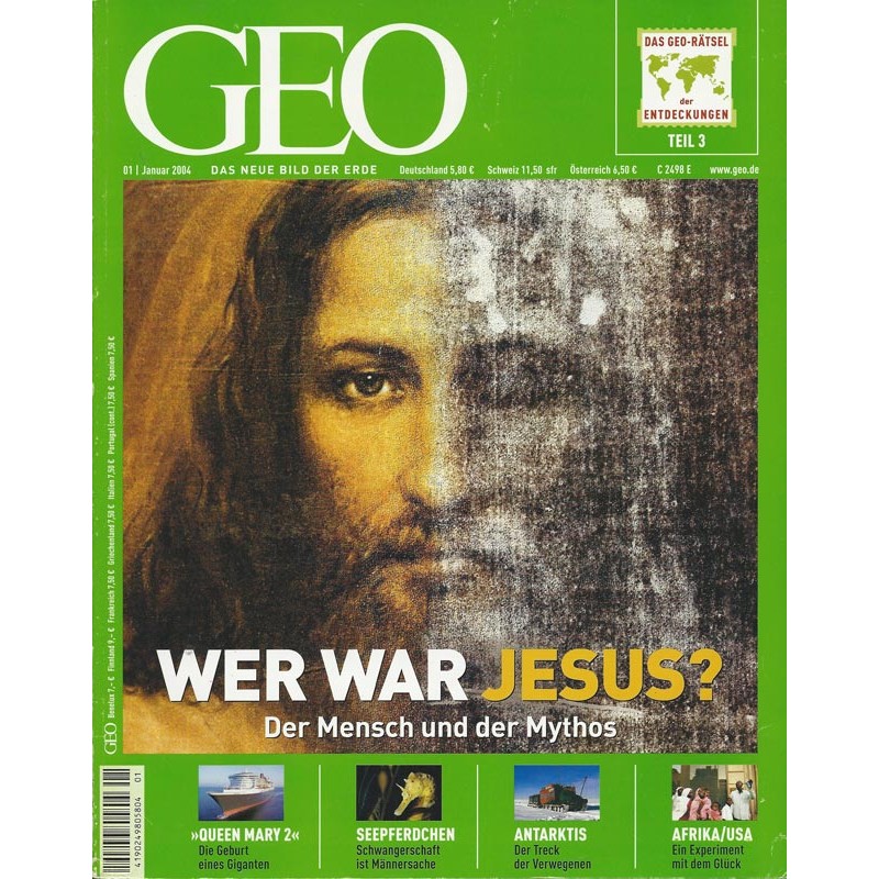 Geo Nr. 1 / Januar 2004 - Wer war Jesus?