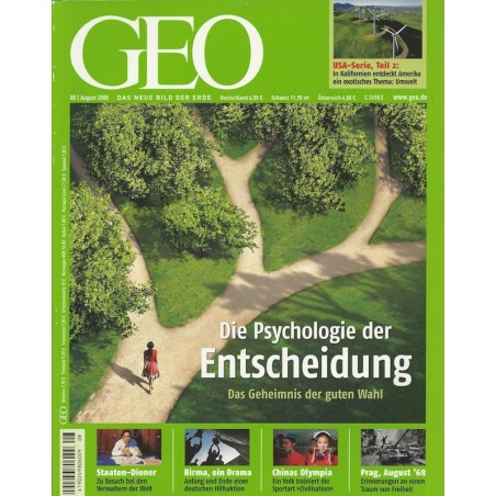 Geo Nr. 8 / August 2008 - Die Psychologie der Entscheidung