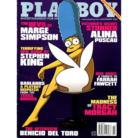 Playboy USA Nr.11 - November 2009 - Marge Simpson