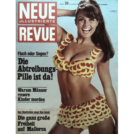 Neue Revue Nr.30 / 23 Juli 1967 - Sex Insel