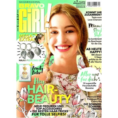 Bravo Girl Nr.7 / 13.6.2018 - Hey, Hair Beauty