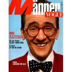 Männer Vogue 6/Juni 1989 - Andreas Lukoschik