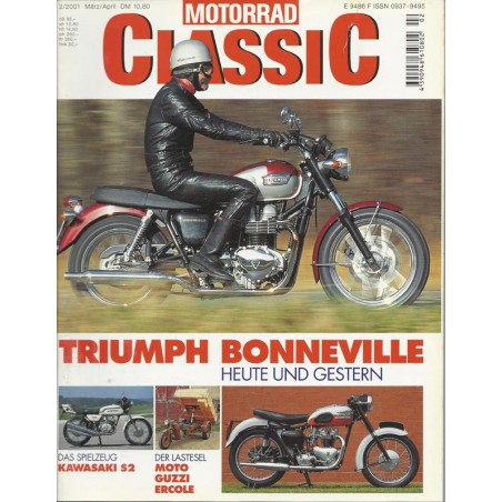 Motorrad Classic 2/01 - März/April 2001 - Triumph Bonneville