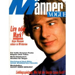 Männer Vogue 5/Mai 1989 - Jürgen Klinsmann