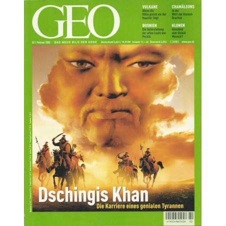 Geo Nr. 2 / Februar 2002 - Dschingis Khan