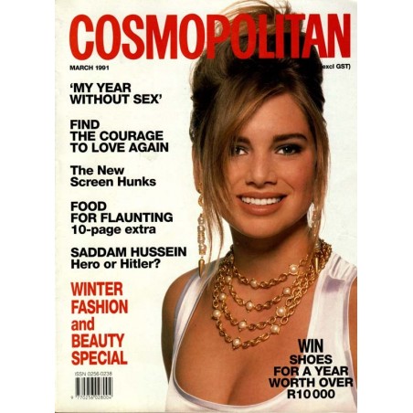 Cosmopolitan SA 3/March 1991 - Heidi Schanz