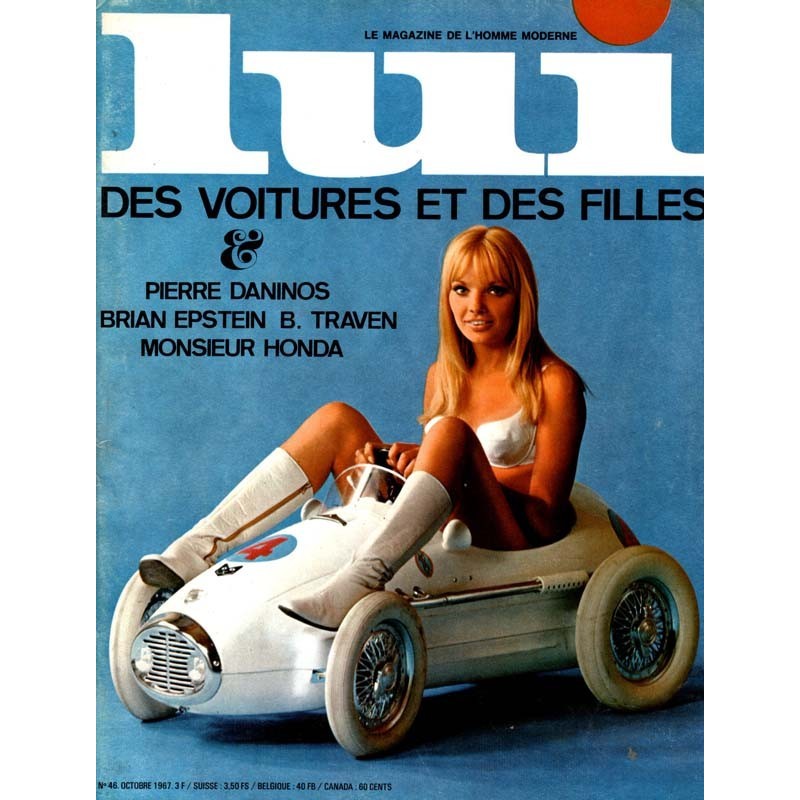 LUI France Nr.10 / Octobre 1967 - Des Voitures et...