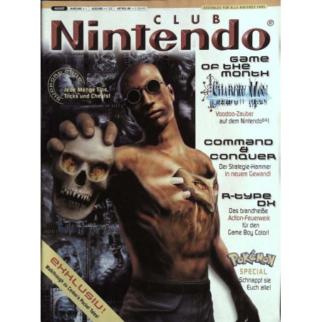Nintendo Club August - Ausgabe 4/1999 - Shadow Man