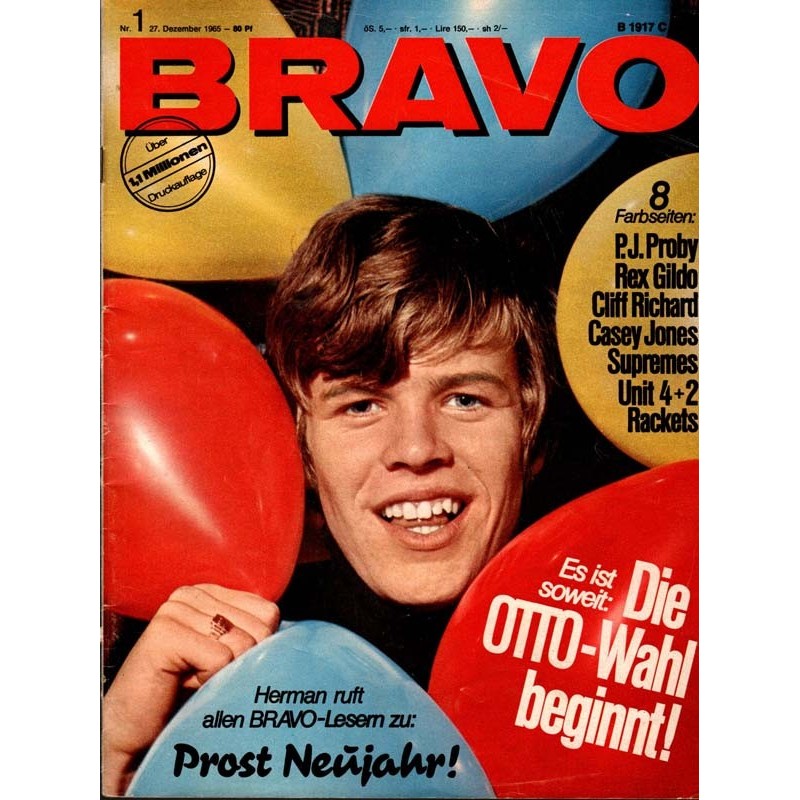 BRAVO Nr.1 / 27 Dezember 1965 - Herman