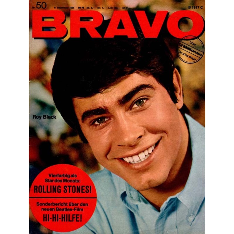 BRAVO Nr.50 / 6 Dezember 1965 - Roy Black