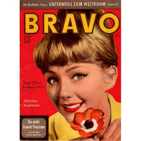BRAVO Nr.17 / 18 April 1961 - Christine Kaufmann
