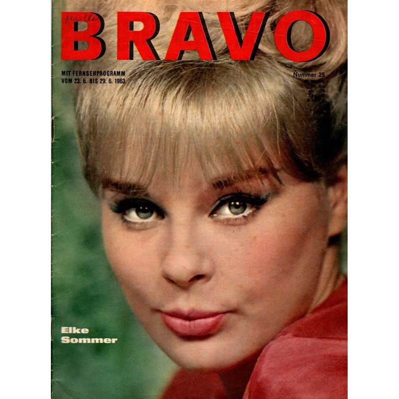 BRAVO Nr.25 / 18 Juni 1963 - Elke Sommer