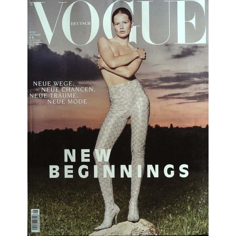 Vogue 9/September 2021 - Anna Ewers New Beginnings