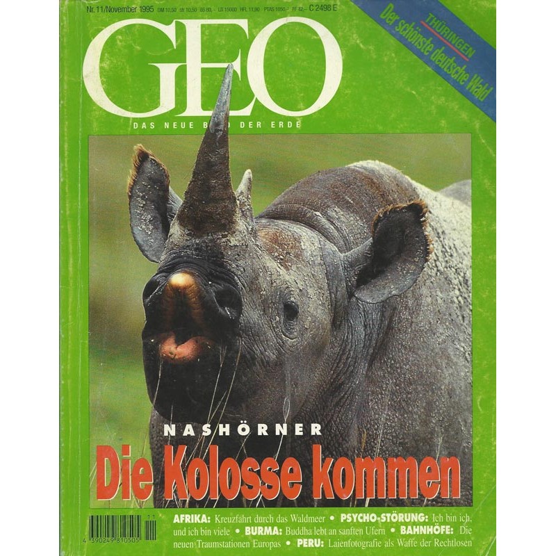 Geo Nr. 11 / November 1995 - Die Kolosse kommen