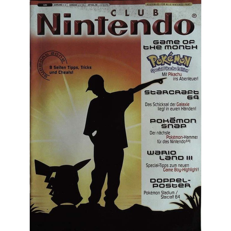 Nintendo Club Juni - Ausgabe 3/2000 - Pokemon