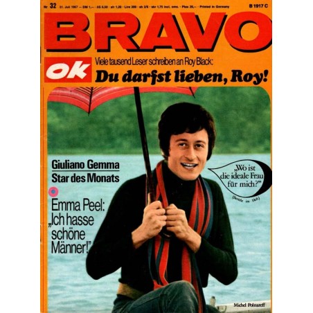 BRAVO OK Nr.32 / 31 Juli 1967 - Michel Polnareff