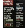 auto motor & sport Heft 13 / 23 Juni 1976 - VW Golf 1300