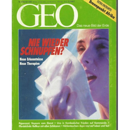 Geo Nr. 2 / Februar 1993 - Nie wieder Schnupfen?