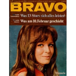 BRAVO Nr.7 / 10 Februar 1969 - Manuela