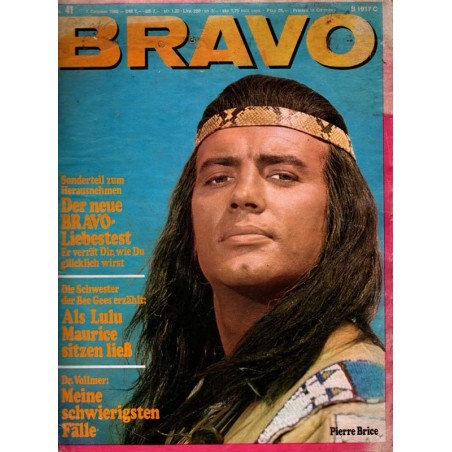 BRAVO Nr.41 / 7 Oktober 1968 - Pierre Brice