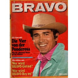BRAVO Nr.43 / 21 Oktober 1968 - Mike Landon