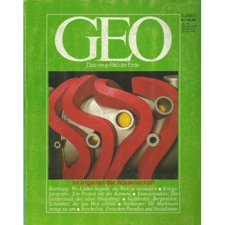 Geo Nr. 5 / Mai 1985 - Im Irrgarten der Wissenschaft