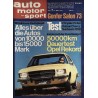 auto motor & sport Heft 7 / 31 März 1973 - Opel Rekord