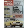 auto motor & sport Heft 6 / 18 März 1972 - Ford Granada