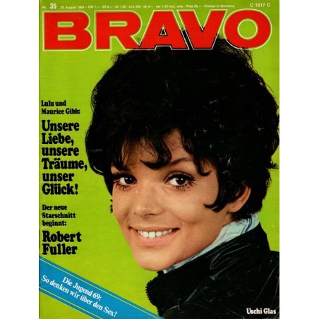 BRAVO Nr.35 / 25 August 1969 - Uschi Glas