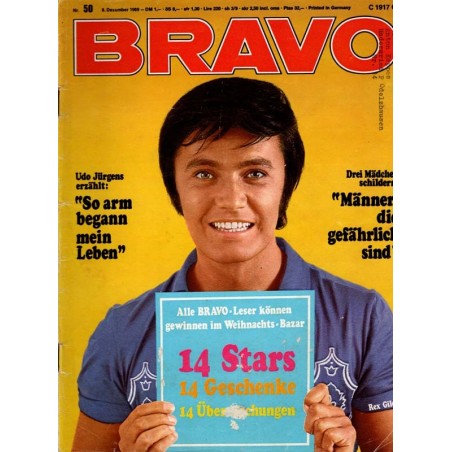 BRAVO Nr.50 / 8 Dezember 1969 - Rex Gildo