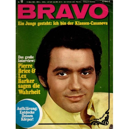 BRAVO Nr.12 / 17 März 1969 - Hans Jürgen Bäumler