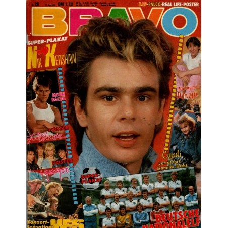 BRAVO Nr.26 / 21 Juni 1984 - Nik Kershaw