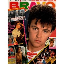 BRAVO Nr.21 / 17 Mai 1984 - Paul Young packt aus