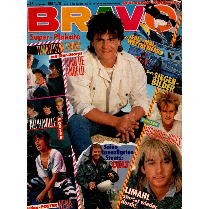 BRAVO Nr.16 / 12 April 1984 - Nino de Angelo