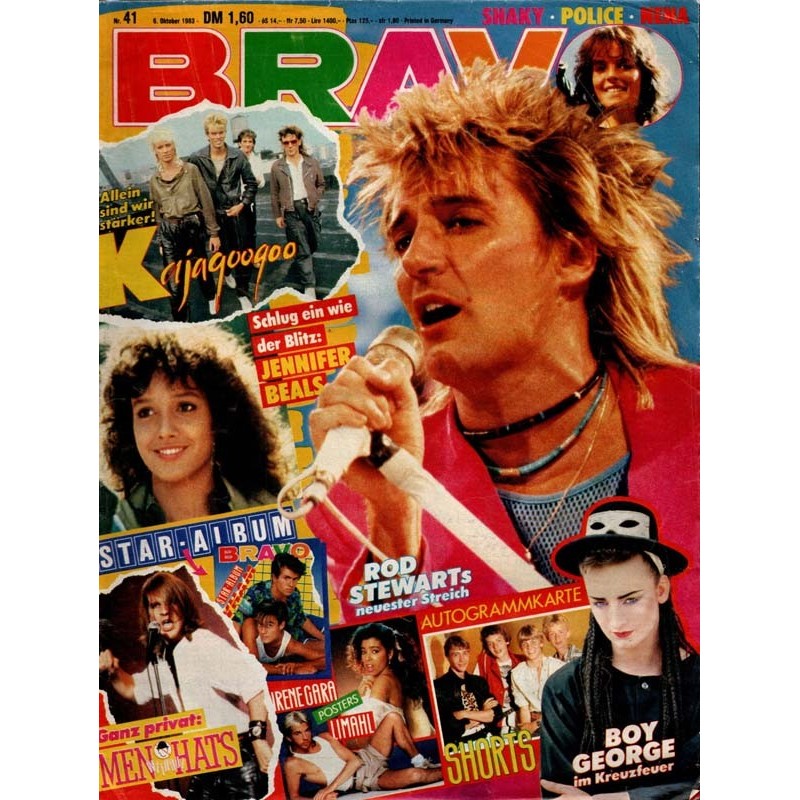 BRAVO Nr.41 / 6 Oktober 1983 - Rod Stewart
