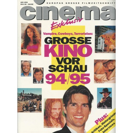 CINEMA 6/94 Juni 1994 - Große Kinovorschau 94/95