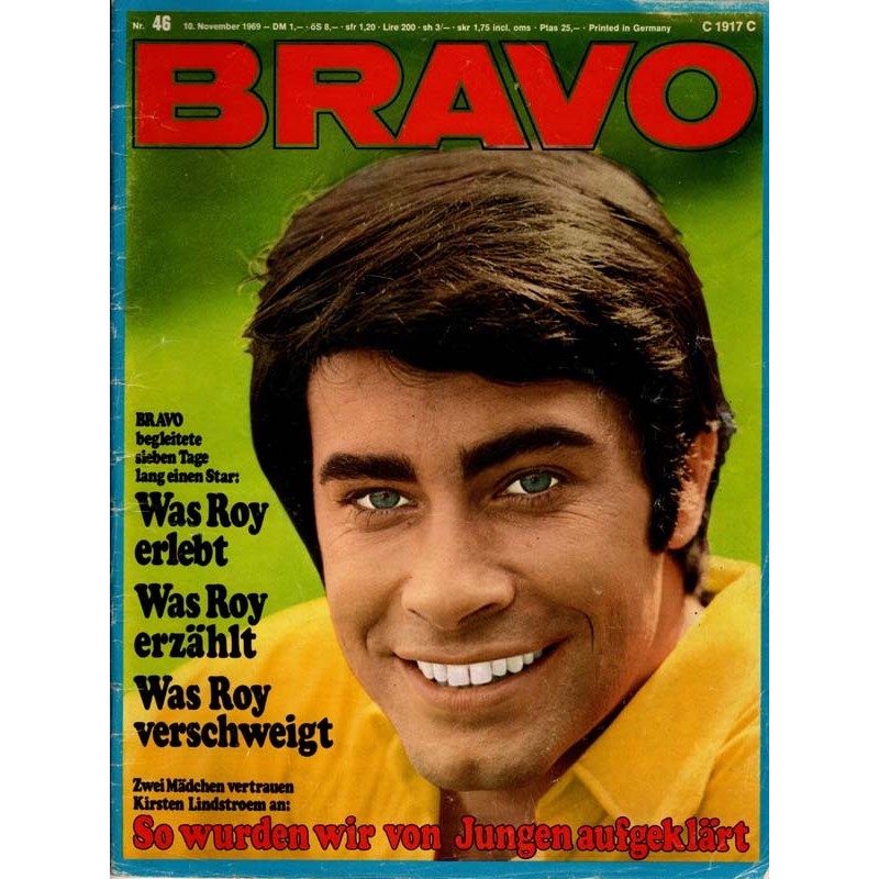 BRAVO Nr.46 / 10 November 1969 - Roy Black