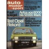 auto motor & sport Heft 5 / 4 März 1972 - Opel Rekord