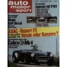 auto motor & sport Heft 25 / 14 Dezember 1983 - Cobra AC Mk4